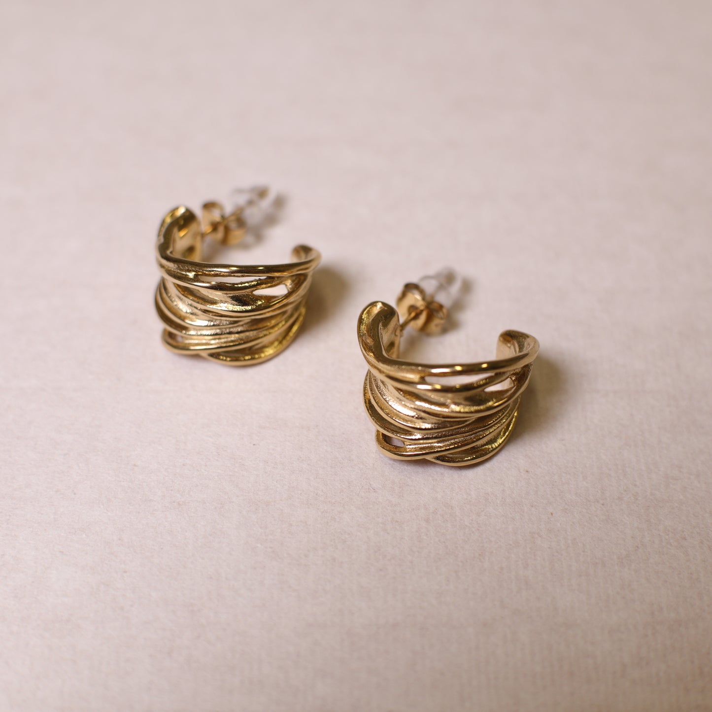 E0002 Crazy line earrings
